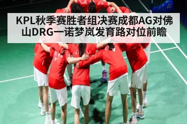 KPL秋季赛胜者组决赛成都AG对佛山DRG一诺梦岚发育路对位前瞻